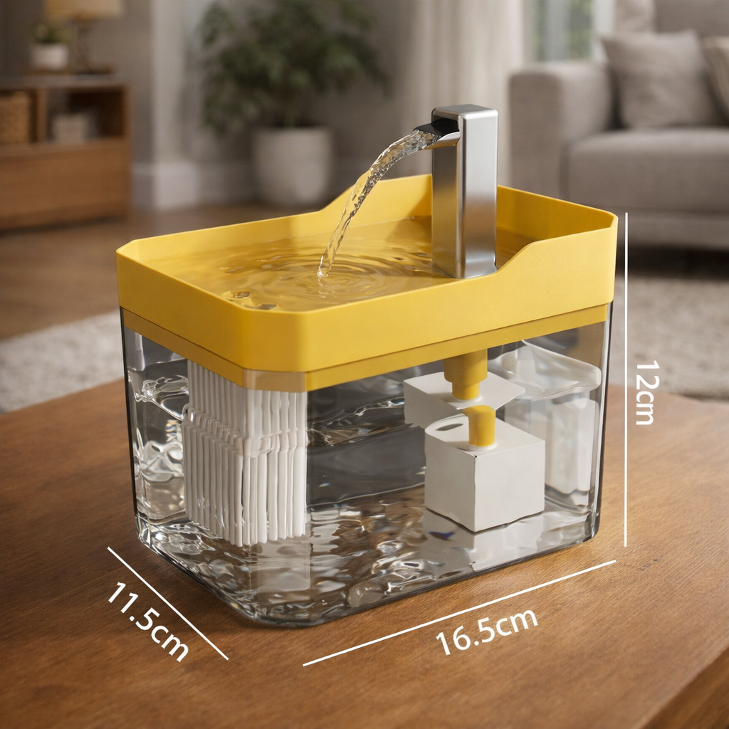 Fontaine à Eau Automatique pour Chat 1,5 L