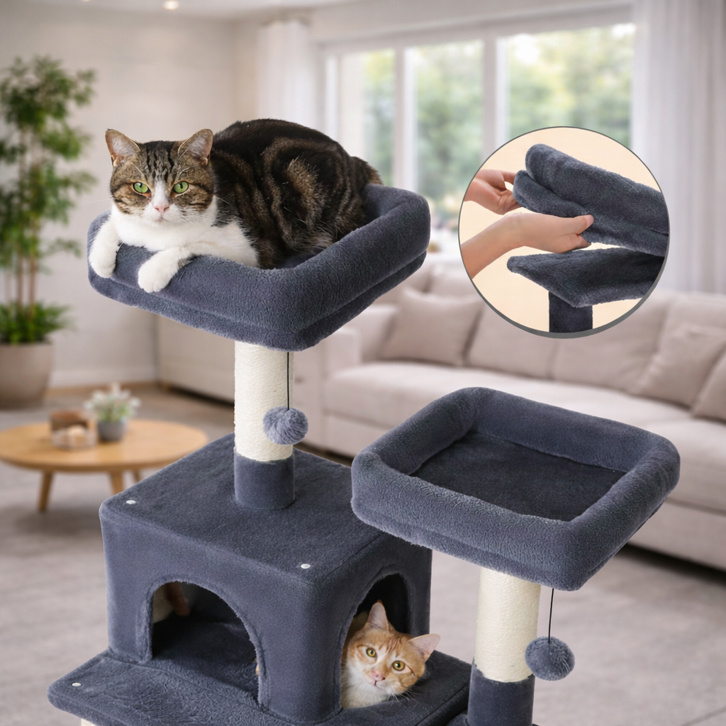 Arbre à Chat 136 - 184 cm