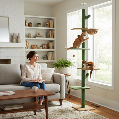 Arbre a Chat Design Cactus 229 - 275 cm